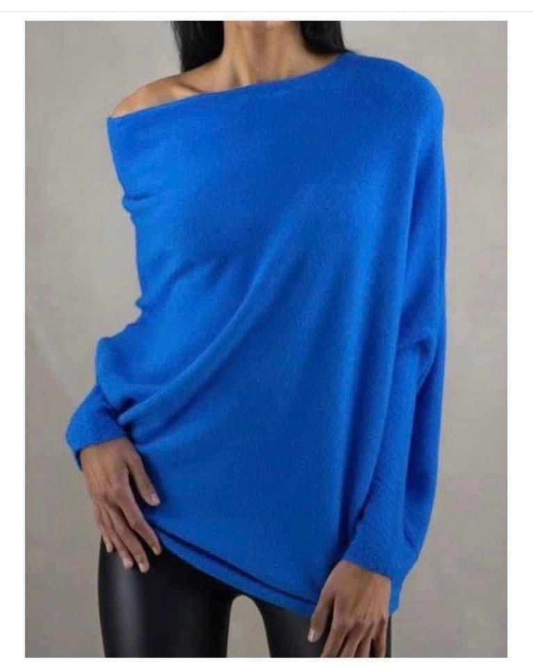 Thumbnail: Asymetric drape knit 