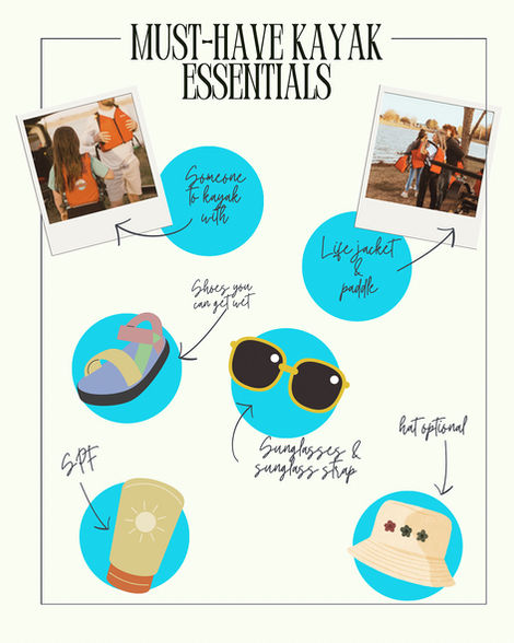 Helpful things to bring kayaking