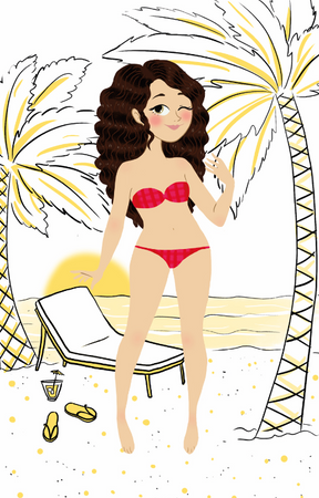 Silhouette Hawai + Décor