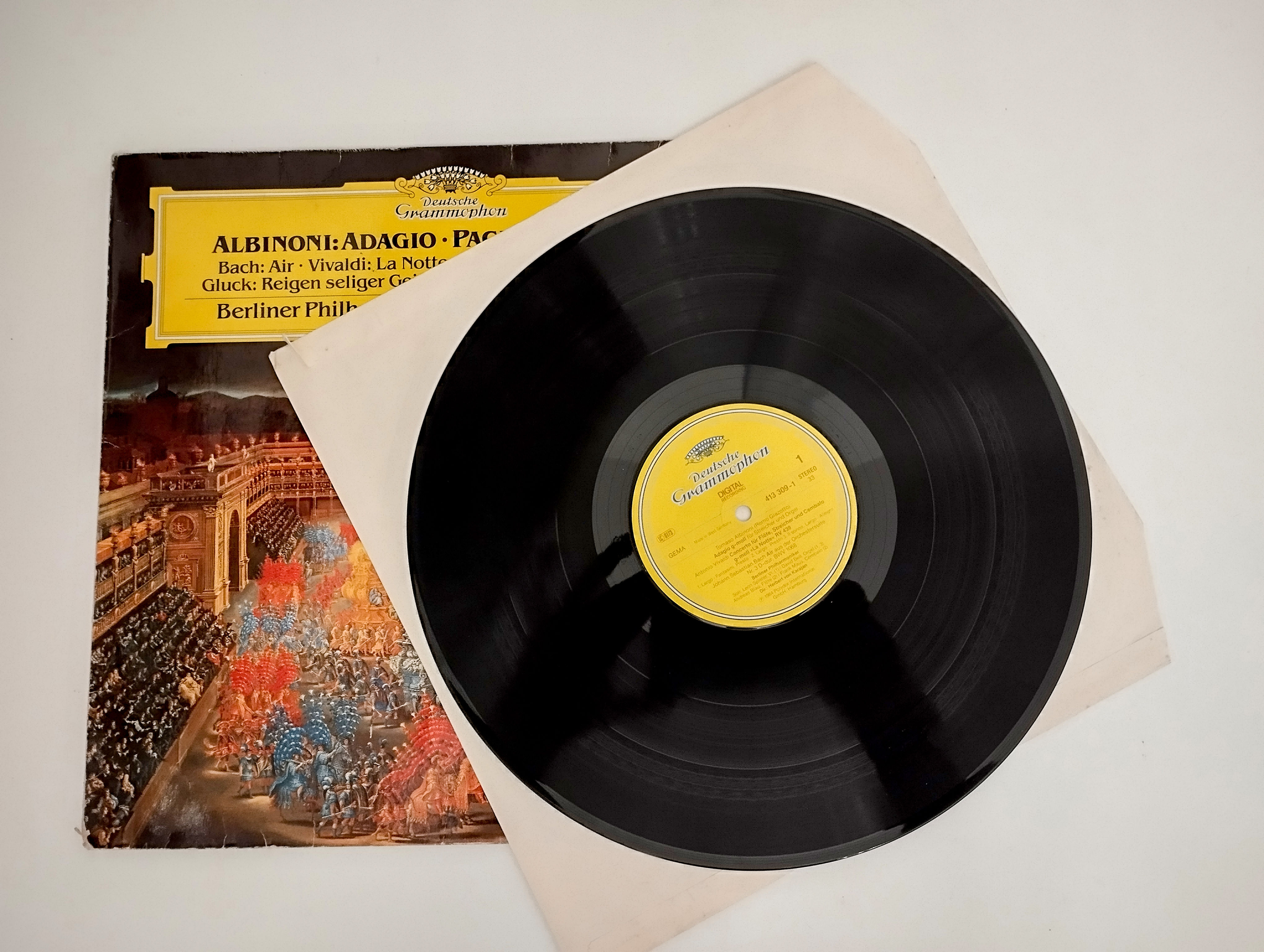 Vinile - Adagio di Albinoni - Musica classica