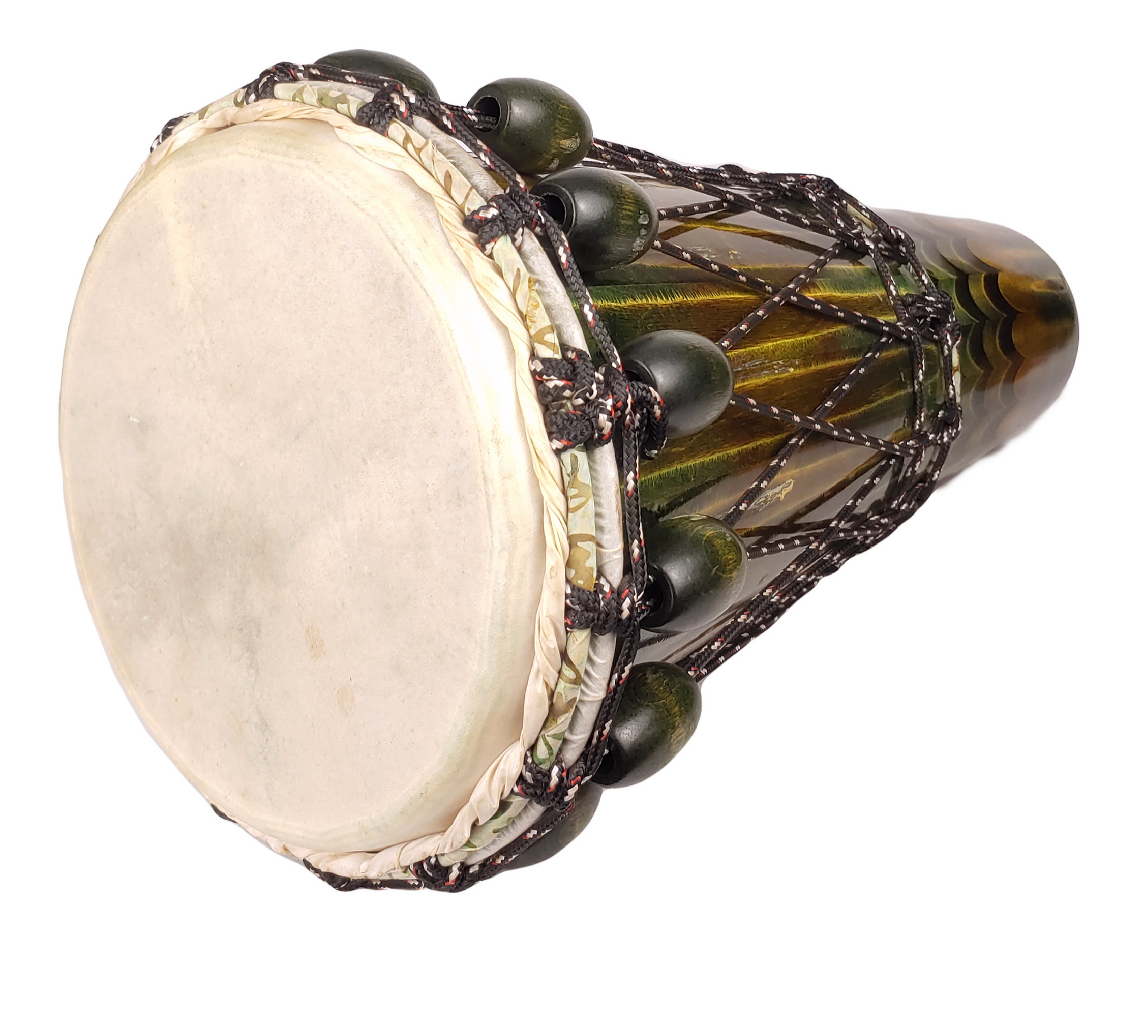 Demo Model 10” x 24" Ashiko with Speed Bead Tuning and natural goatskin head