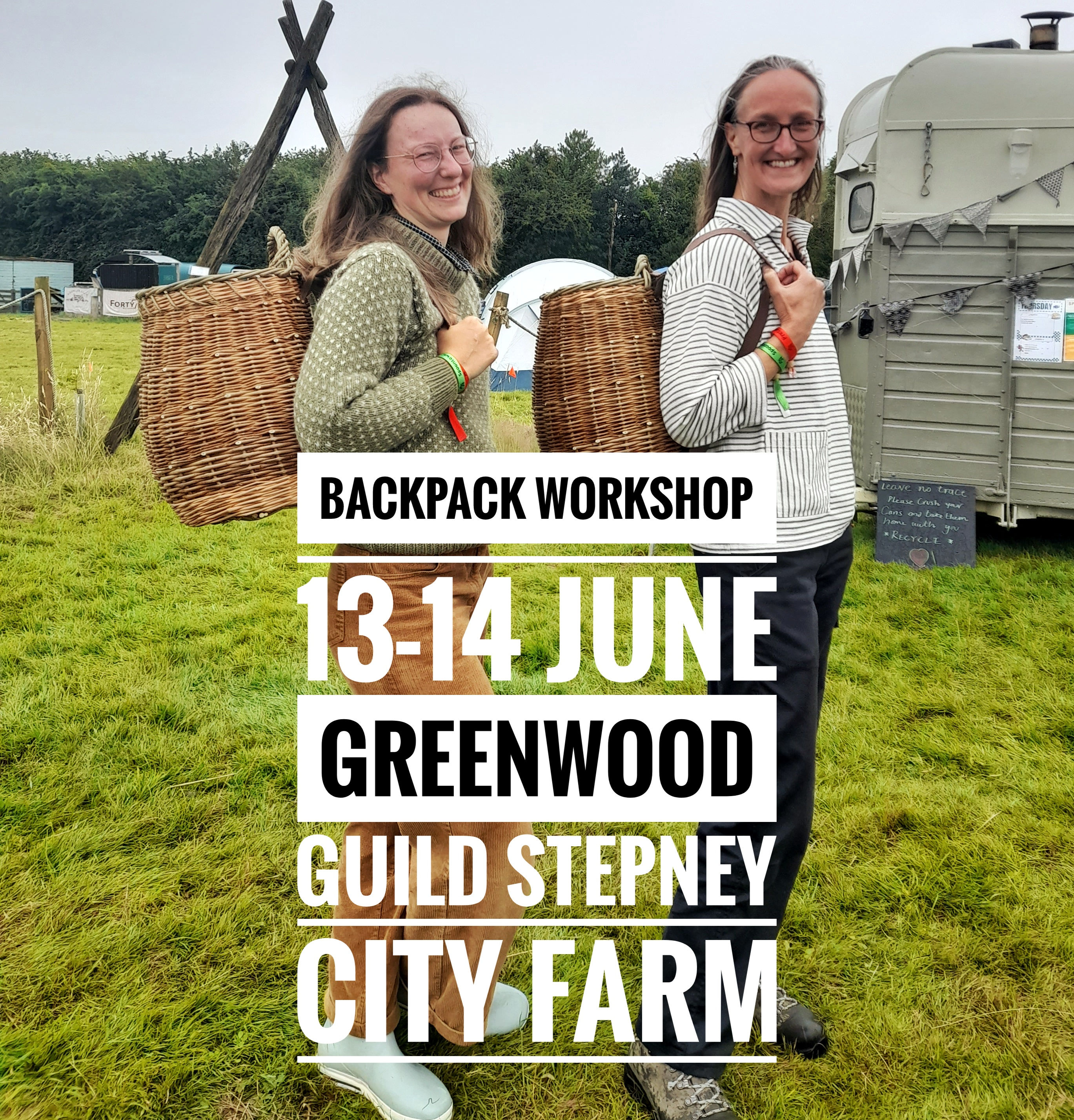 Two day back pack workshop 13 - 14 June