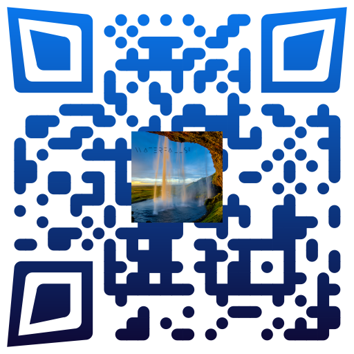 QR code for Waterfalls app