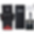 Thumbnail: Black sling bag with accessories and packaging set
