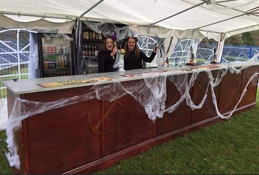 Bar in marquee