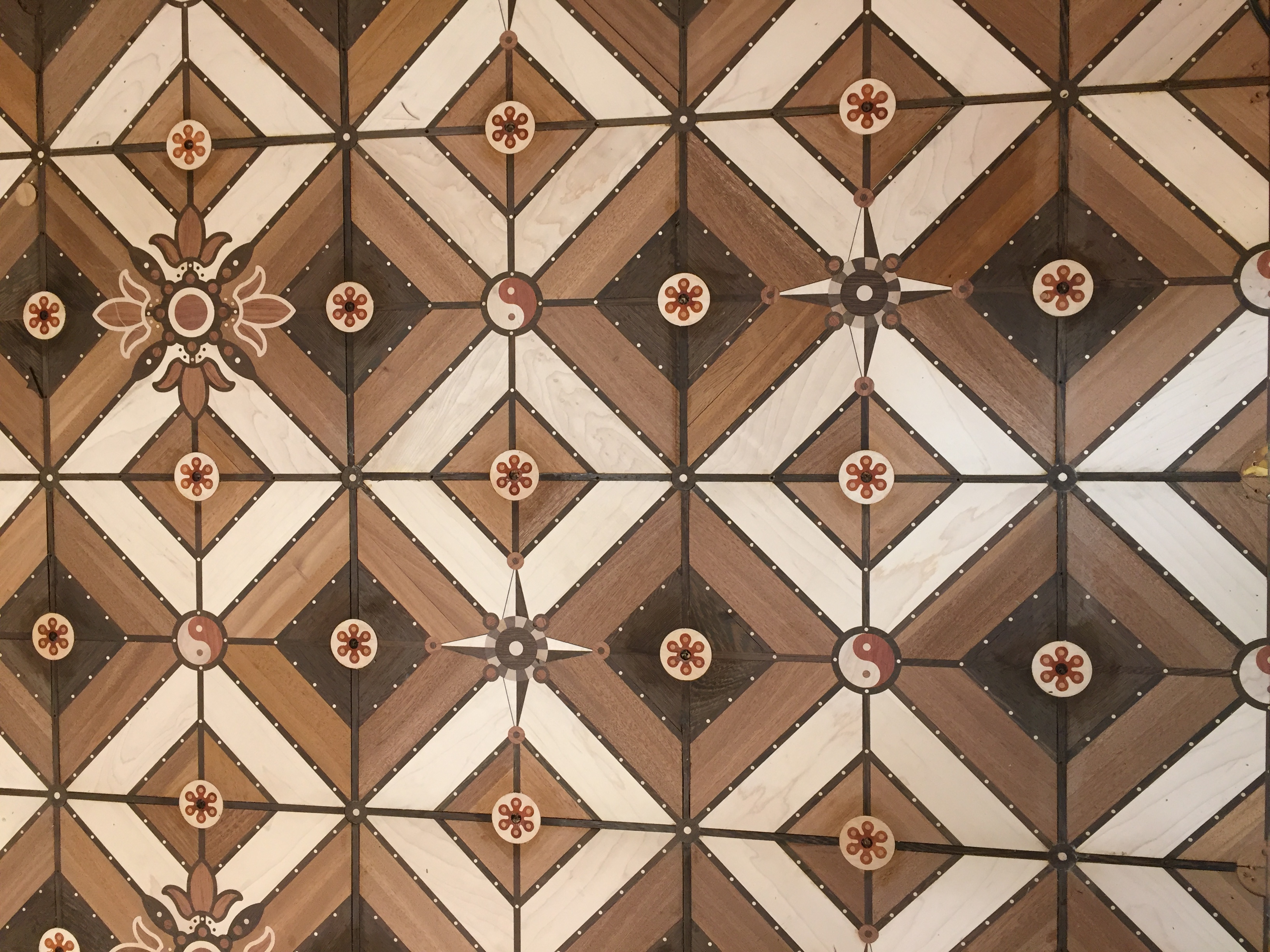 Parquet detail before finish