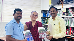 After our school meeting, Shri Jakanachari Block Education Officer, Karnataka Educational Services Mundgod, paid a visit to the Gashar Science and Meditation Center.