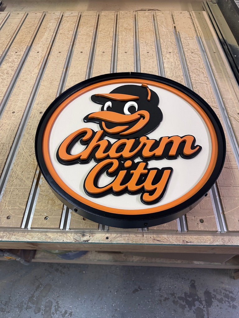 Thumbnail: Charm City Orioles Accent Table