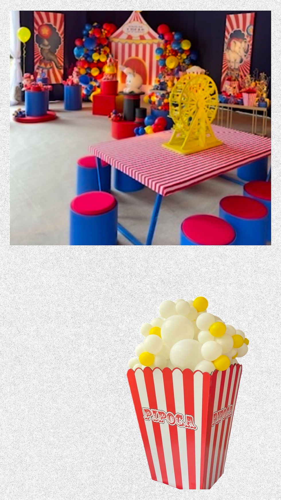 Mesa infantil para personalização