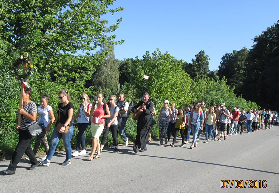 Pielgrzymka w Woli Gułowskiej 2016