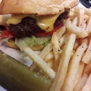 MUSHROOM SWISS BURGER