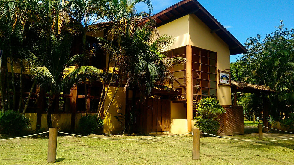 ENTRADA DA POUSADA CANTO MÁGICO
