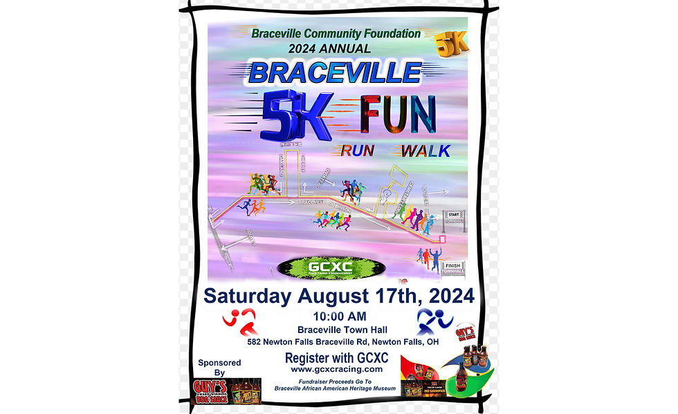 Braceville 2024 Midway Steel Annual 5K Run/Walk