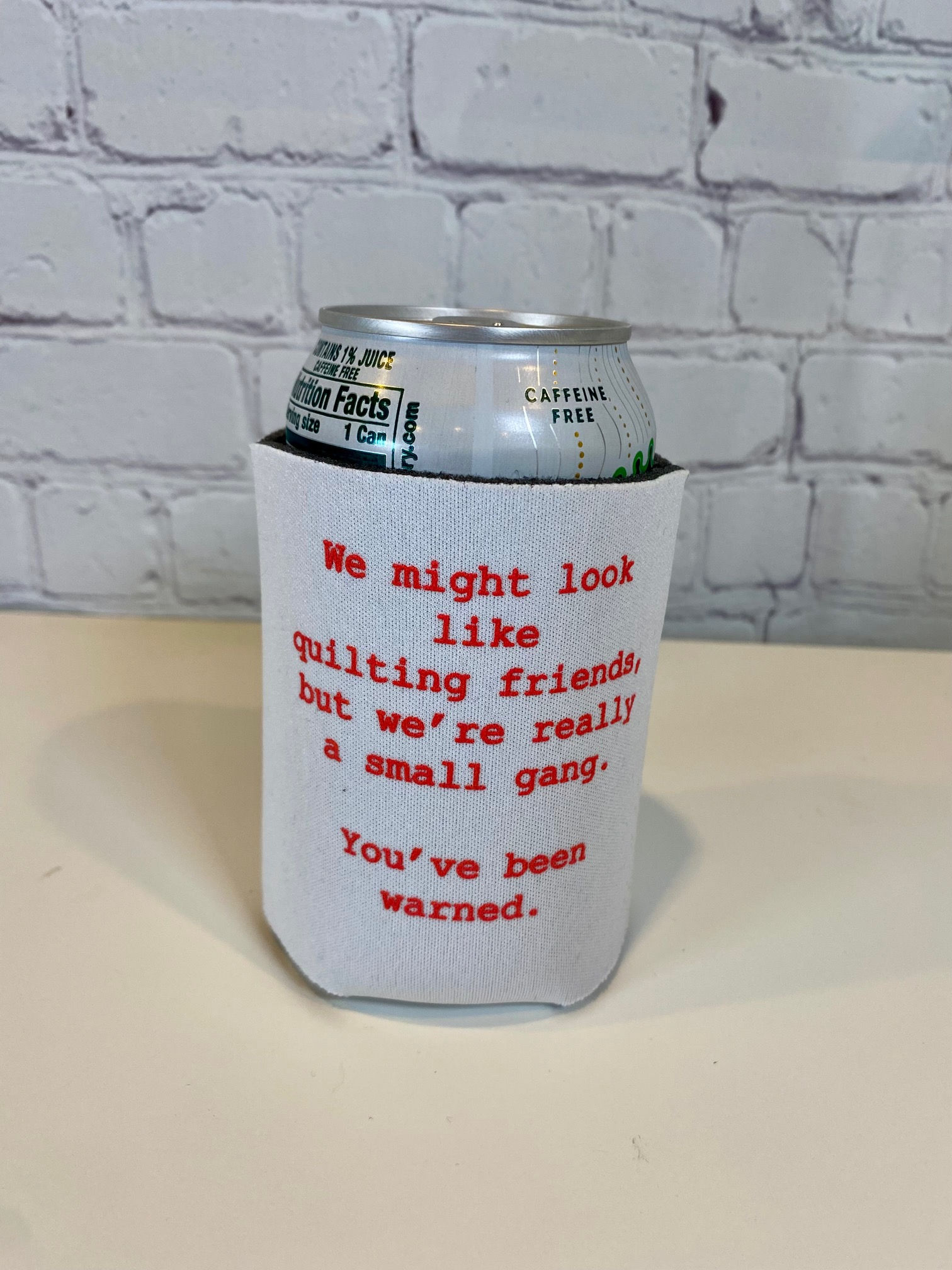 Quilting Gang Coozie