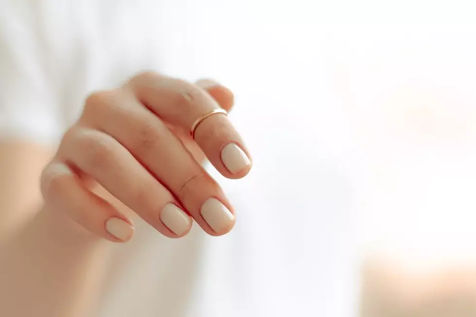 Why can’t I wear nail polish during plastic surgery?
