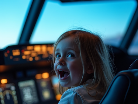 ✈️ Sommerferien voller Abenteuer: „Pilot für einen halben Tag“ für Kinder