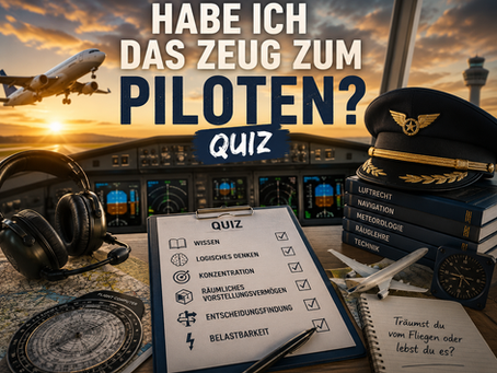 ✈️ Test dich: Hast du das Zeug zum Piloten?
