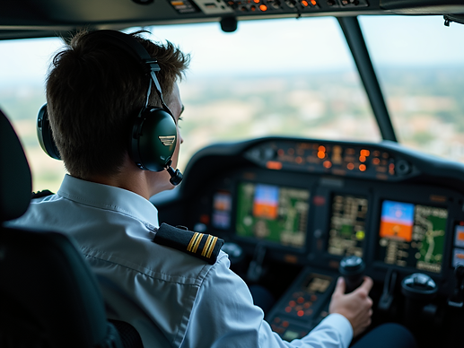 AI Bild Flugzeug