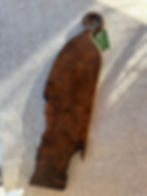 Curly Claro Burl with live edges #164