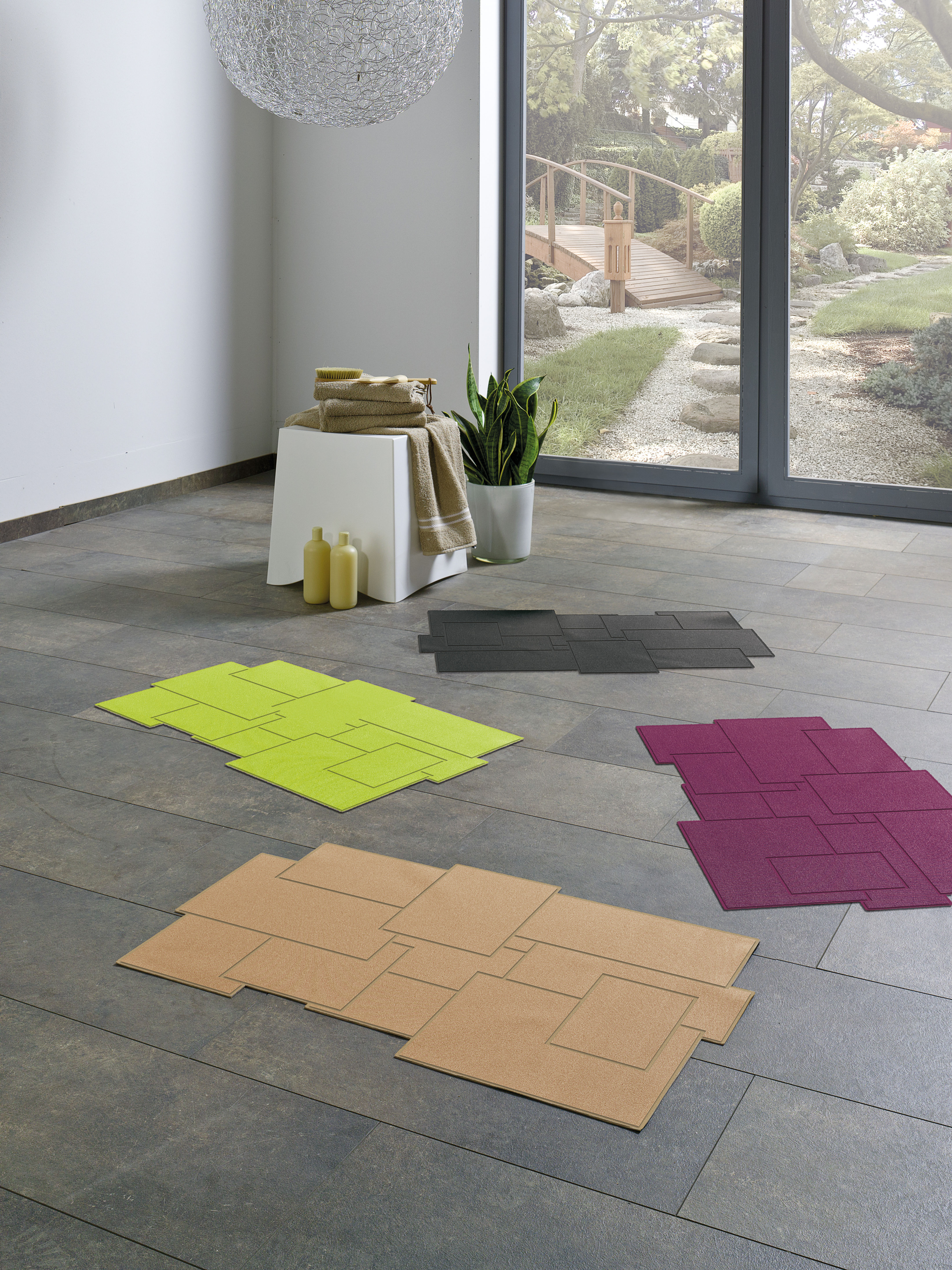 Universal- & Badematte Silverline