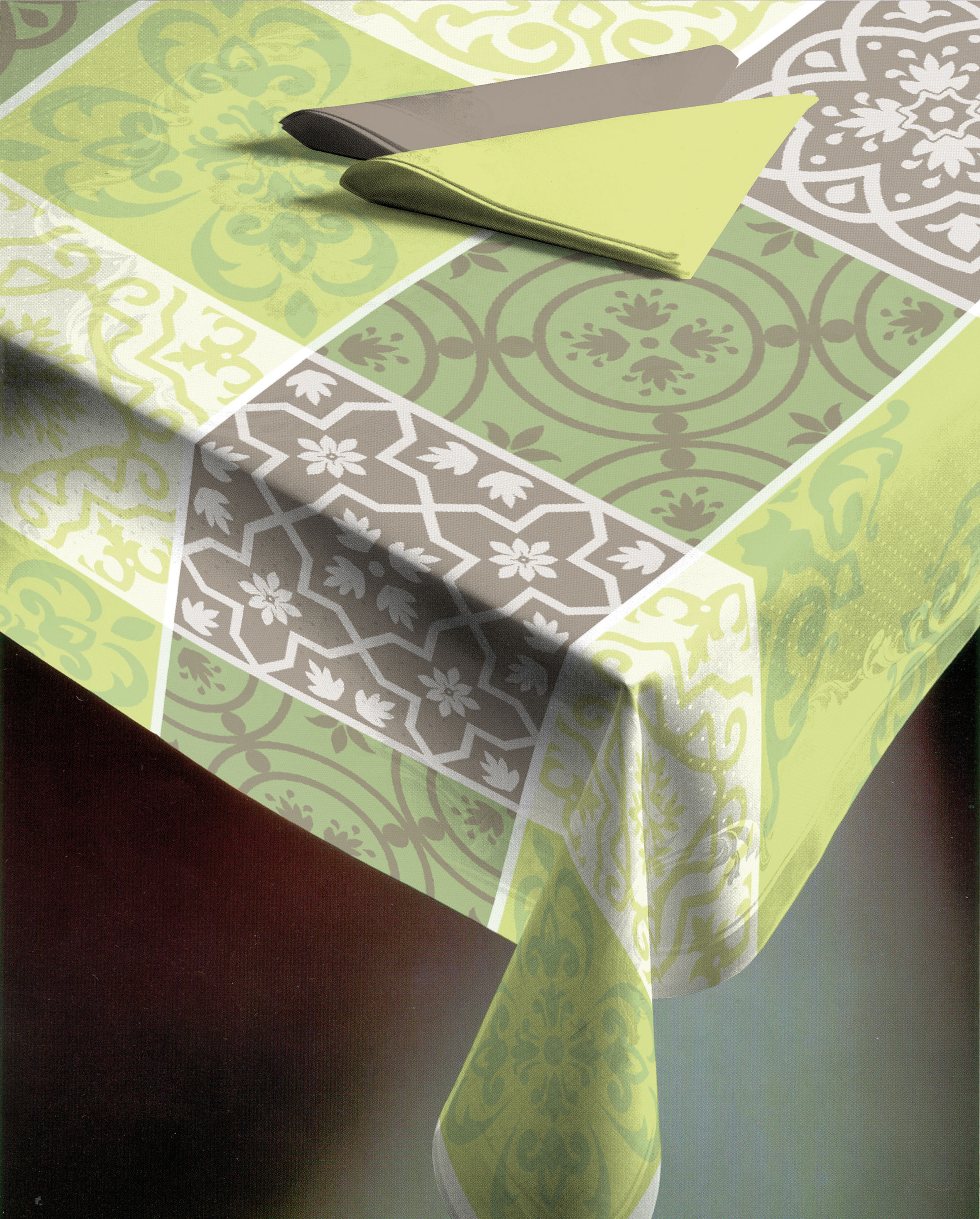 Flair Emotion Tischdecke Tile Antique