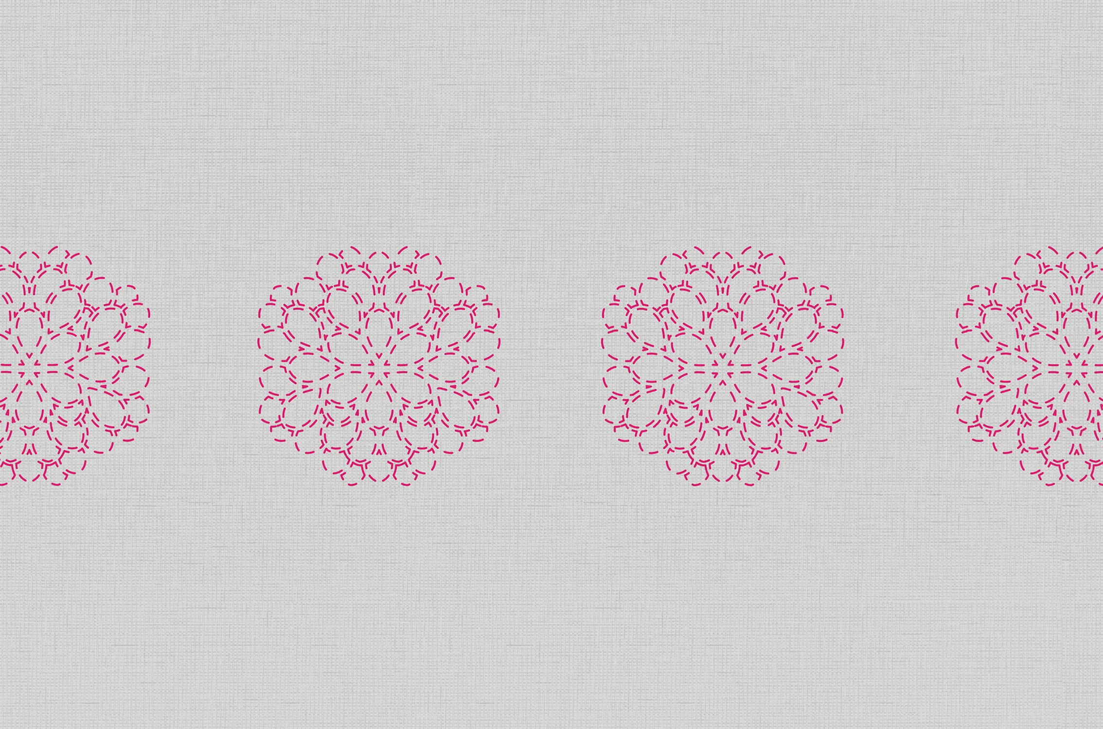 Tischset Miami Grafikblume 2. Wahl