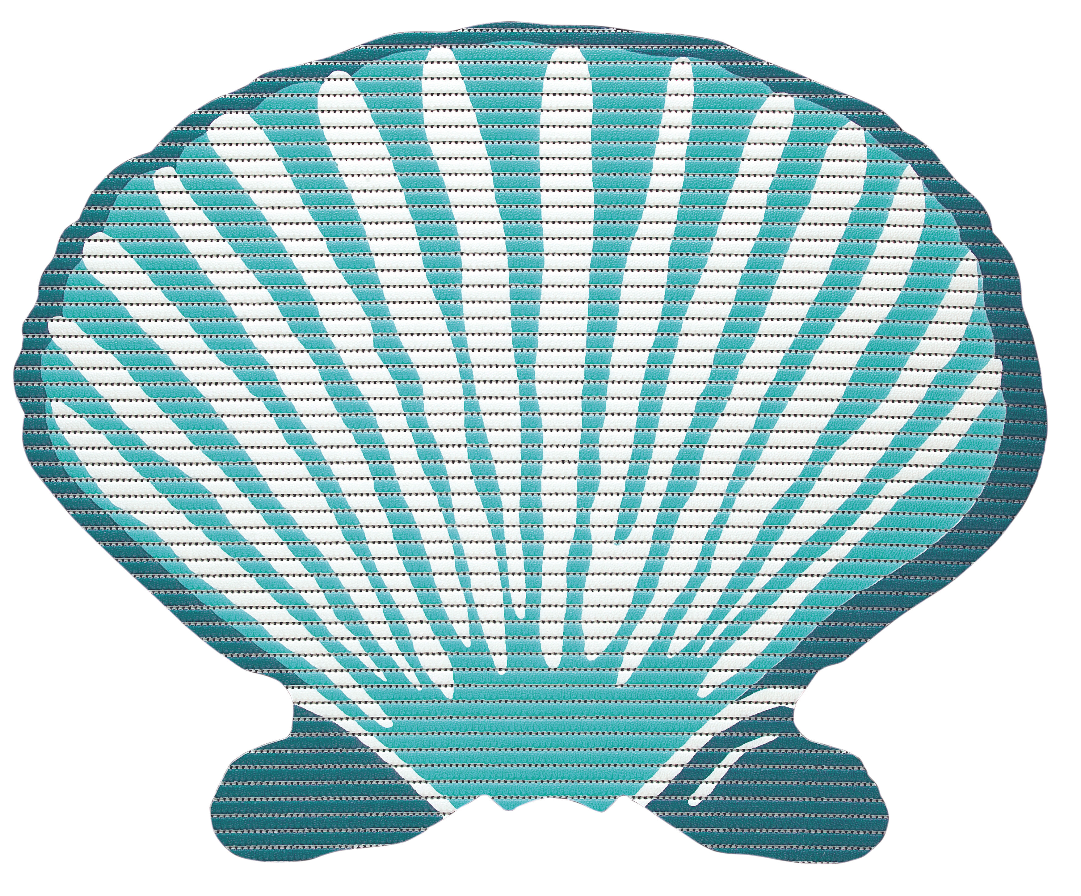 Produkt: Motivmatte Shell, türkis