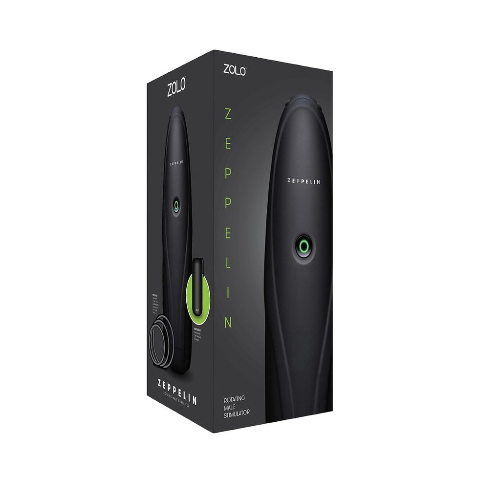 ZOLO Zeppelin Rotating Simulator Masturbator with Bullet