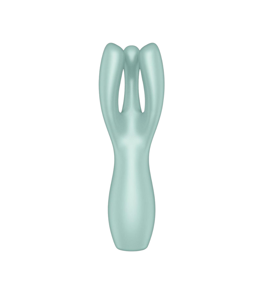 Satisfyer - Threesome 3 Rechargeable Silicone Stimulator - Mint