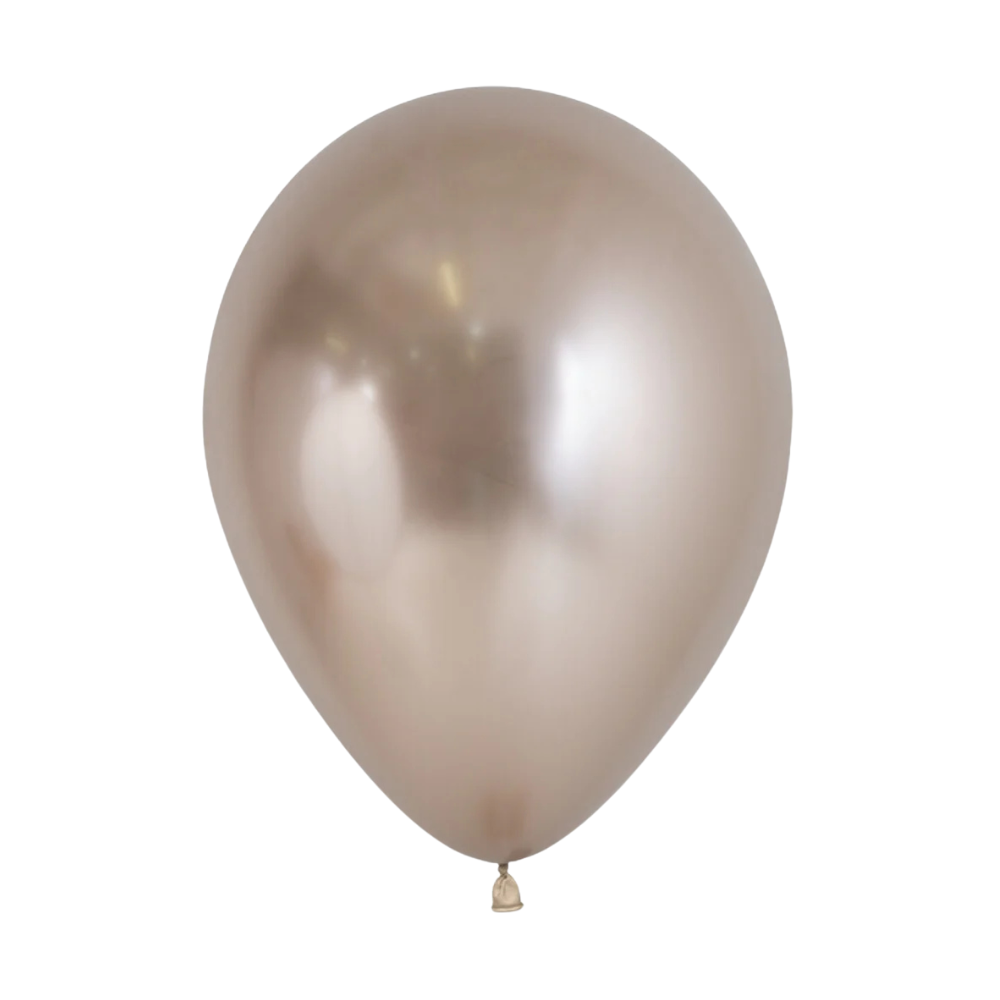 11" Sempertex Reflex Champagne Latex Balloons | 50 Count
