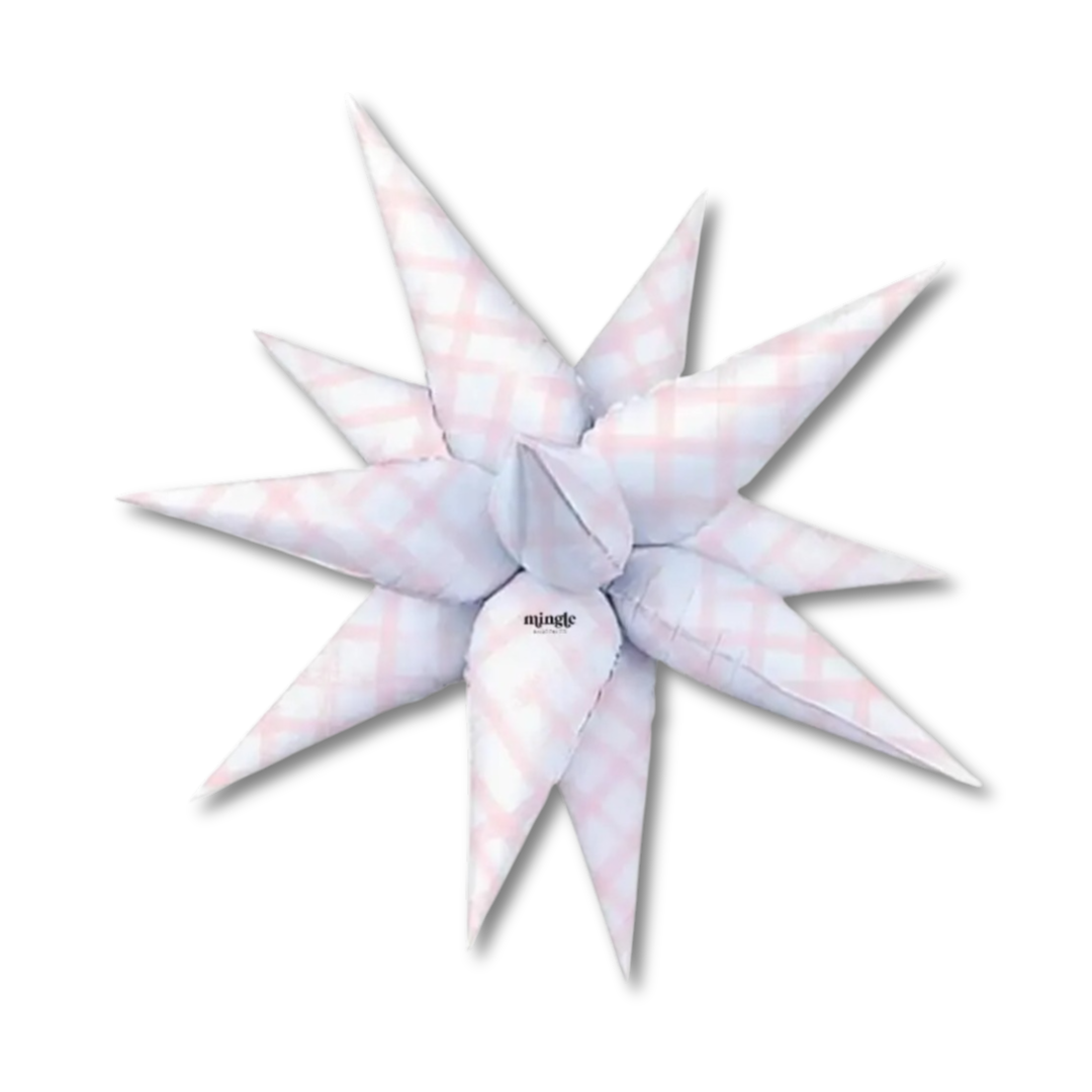 Starburst Pink 26"| Balloon Decorativo Mingle
