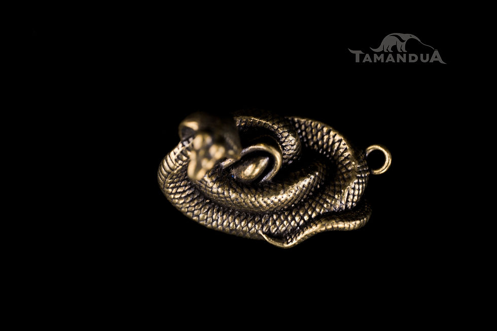 Thumbnail: Metal ornament - cobra