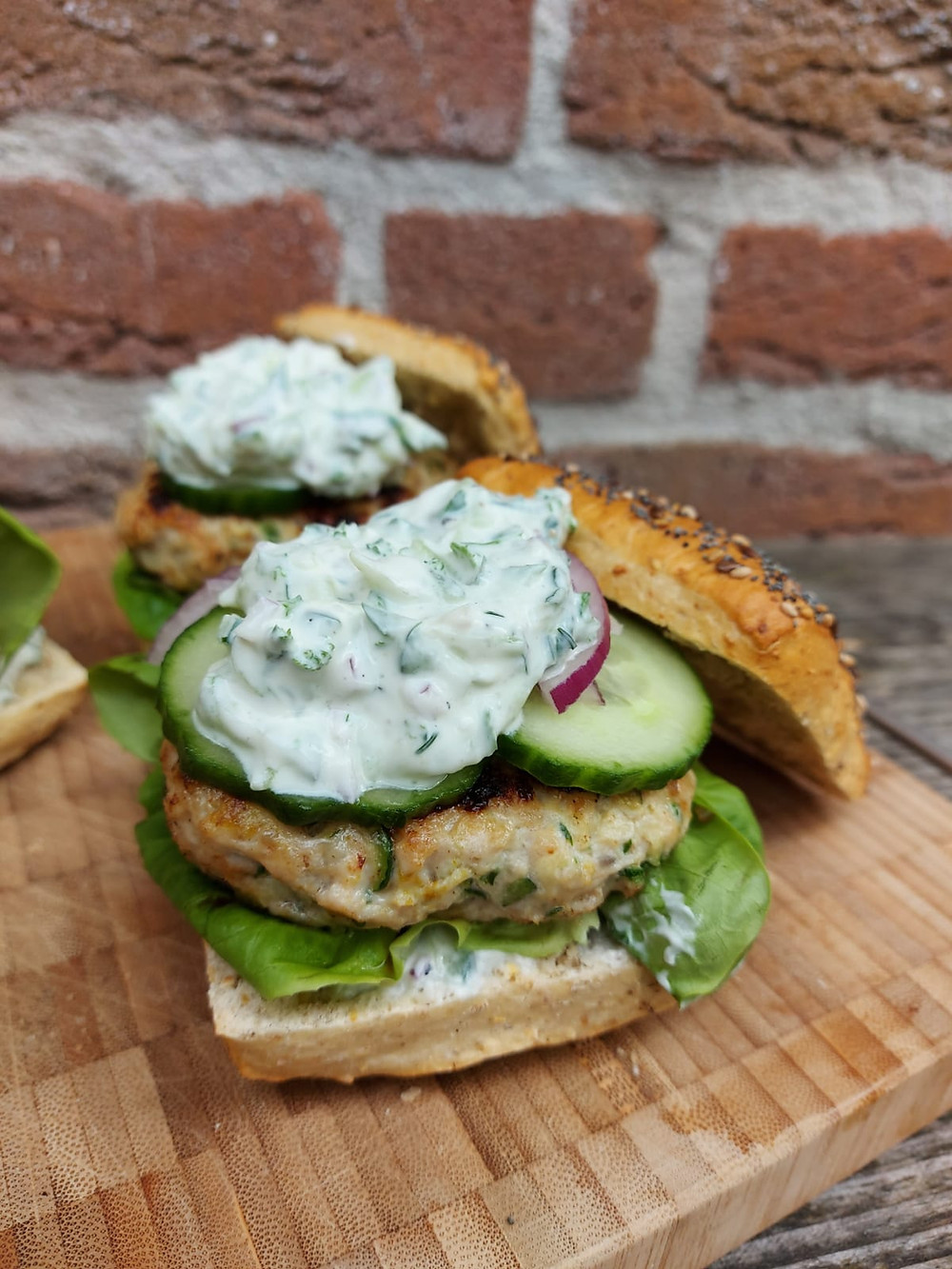 Hamburger Month Greek Burger