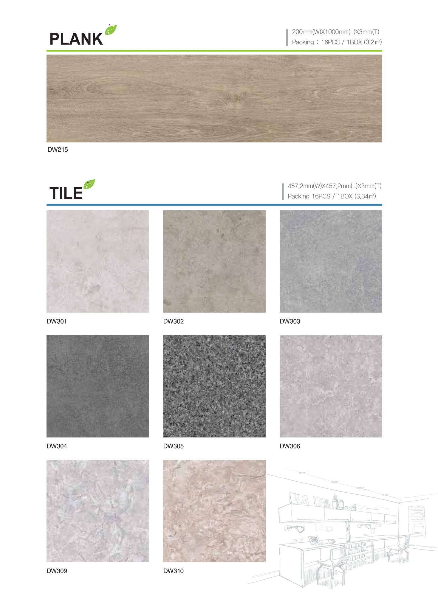 Vinyl Click 3.6MM Normal Design