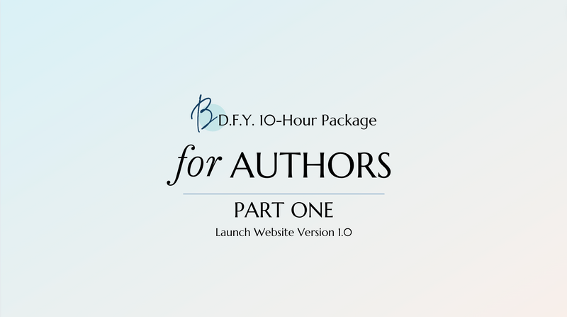 Brandify for Authors, DFY Ten Hour Package