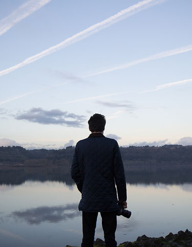 Mit Blick auf den See