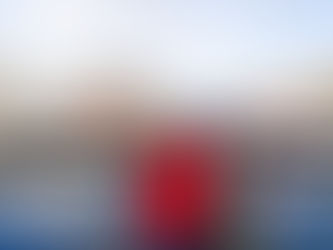 Þorkell og Guðrún við höfnina í Klakksvík í Færeyjum.