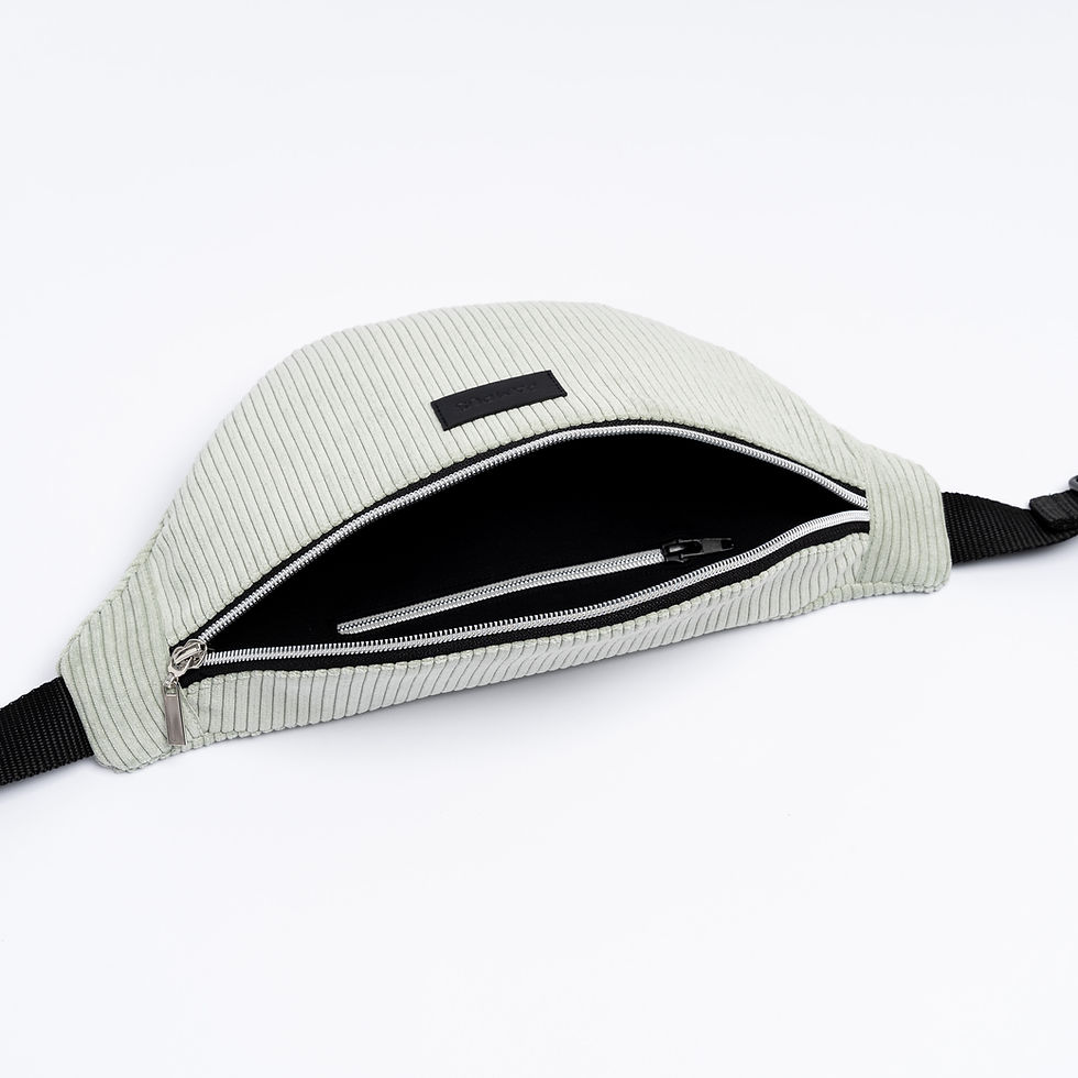 Miniaturbild: Bauchtasche CARRY / salbei (Cord)