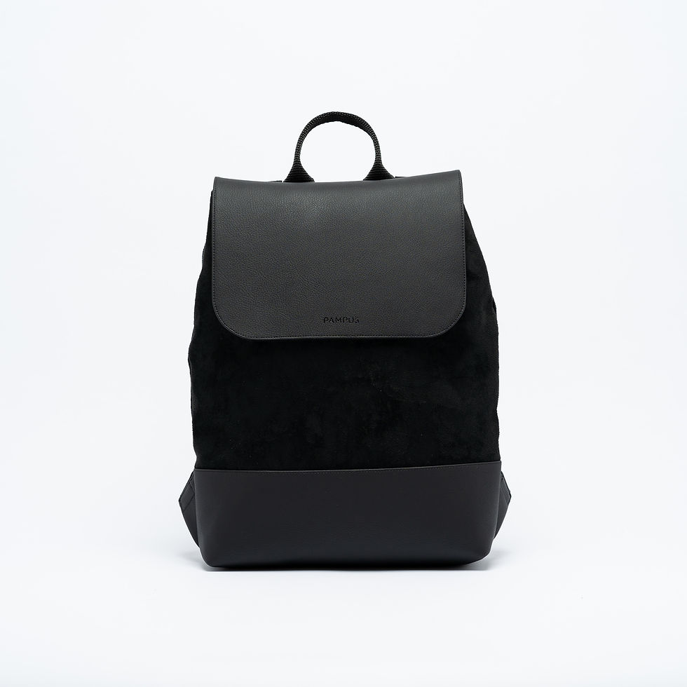 Miniaturbild: RUCKSACK AMY / schwarz (Velours)
