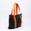 Miniaturbild: TOTE BAG WING / schwarz-orange