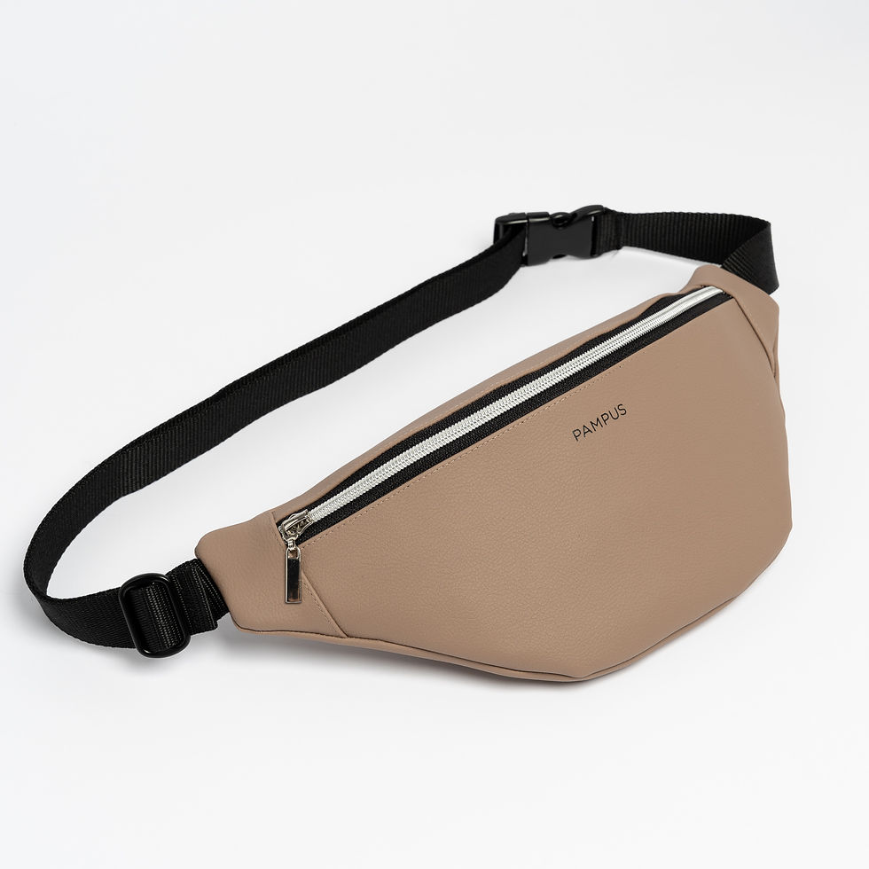 Miniaturbild: Bauchtasche CARRY / cappuccino (Kunstleder)