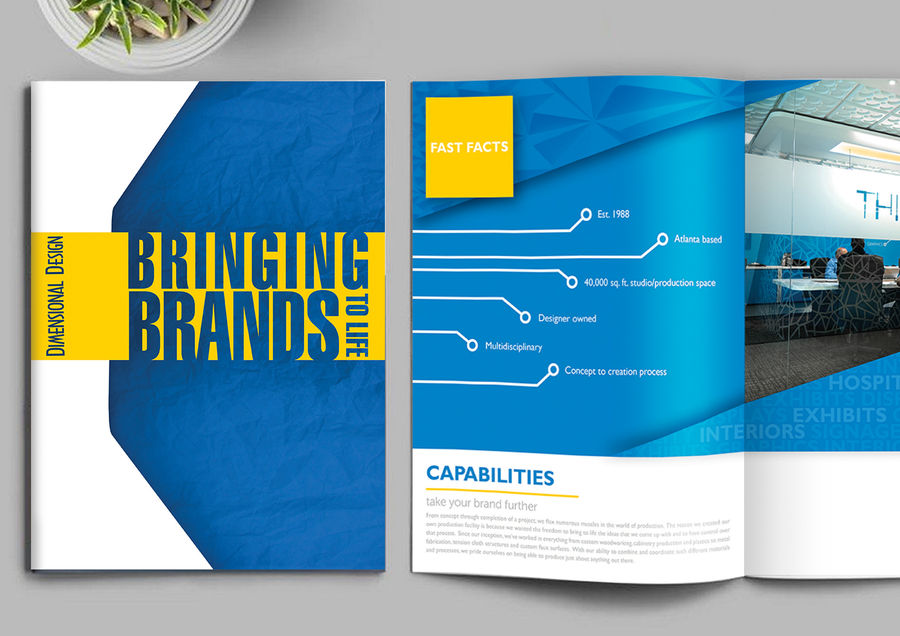 Dimensional Design - Promotional Material