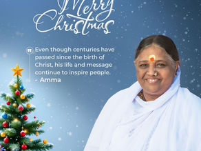 Frohe Weihnachten - Auszüge aus Ammas Botschaft