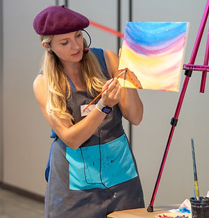 Paint and Sip Event