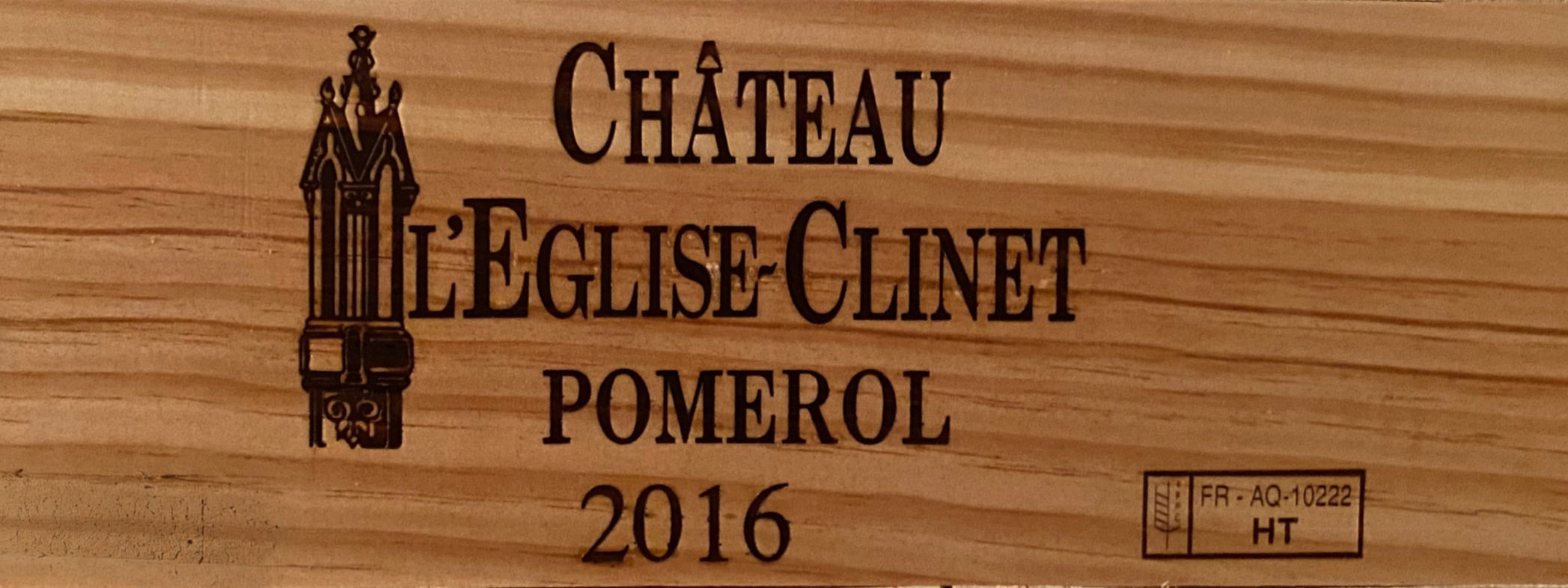 Chateau L'Eglise Clinet 2016