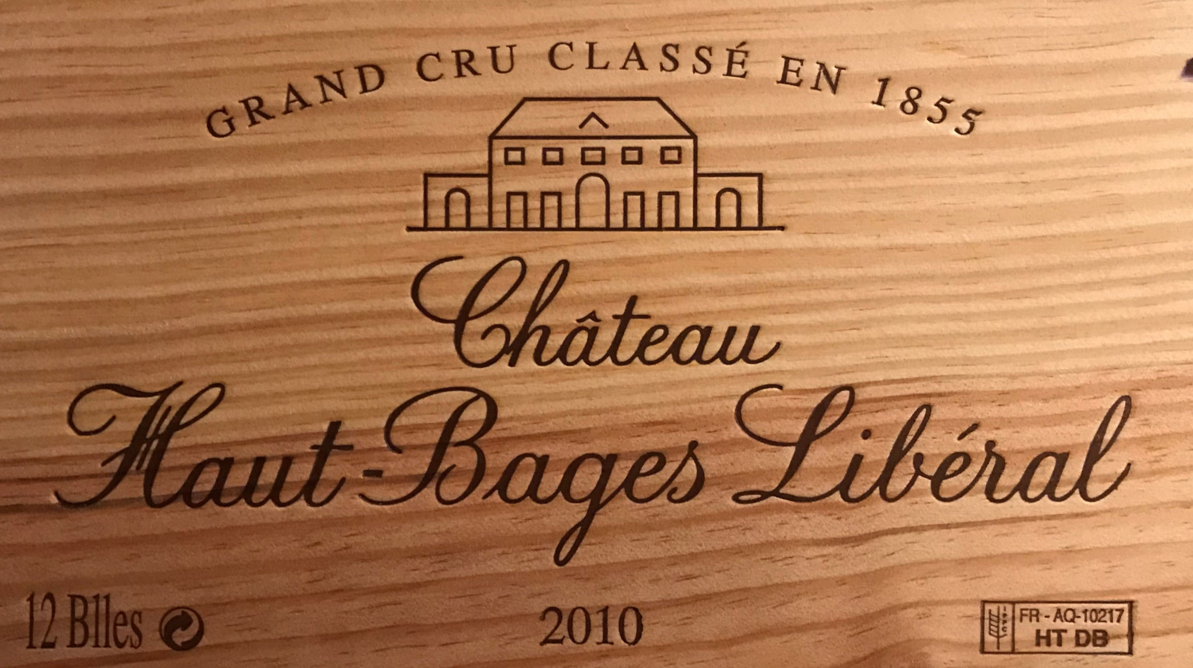 Chateau Haut-Bages-Liberal 2010 Rotwein aus Pauillac