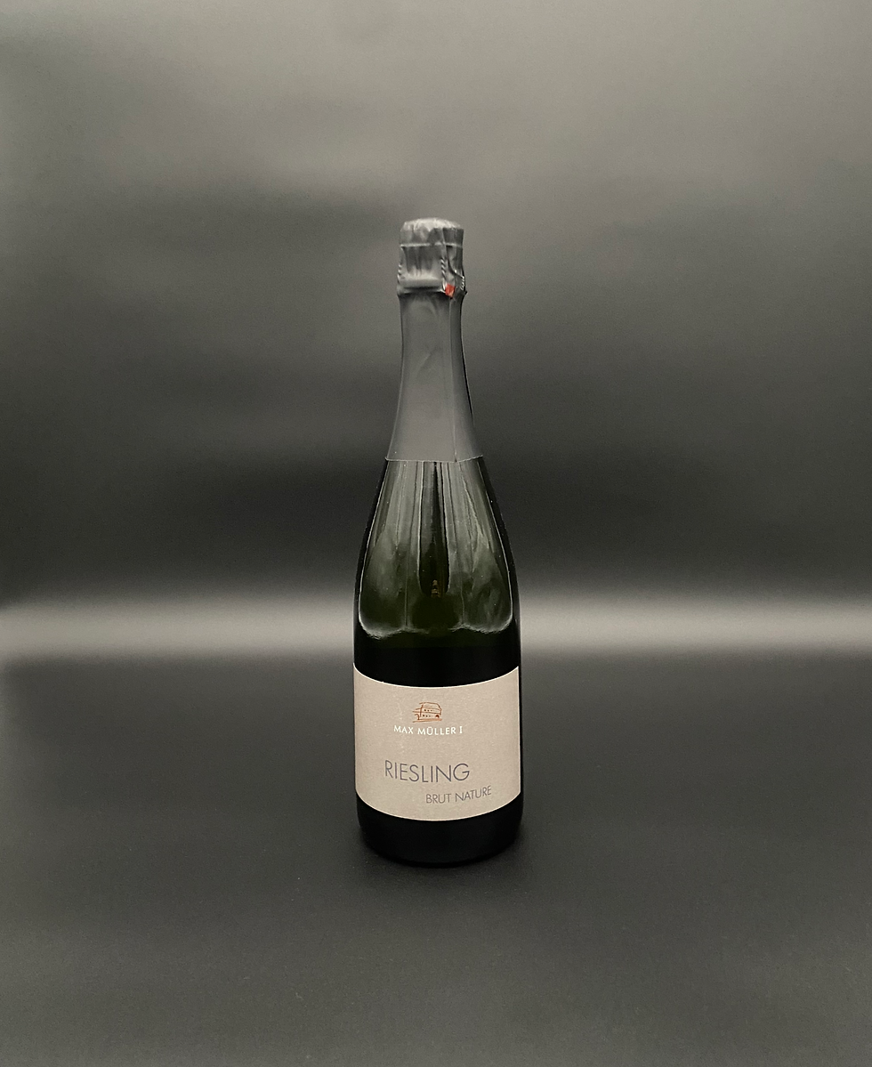 Riesling Brut Nature von Max Müller I Sektflasche aus Volkach