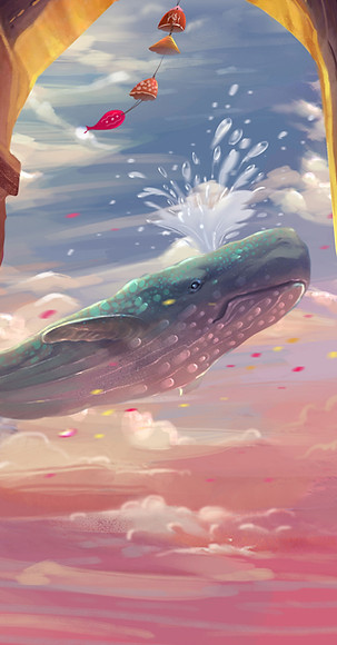 Girl and Whale Anime