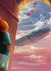 Girl and Whale Anime