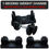 Thumbnail: Adjustable Dumbbells Set 12KG Pair